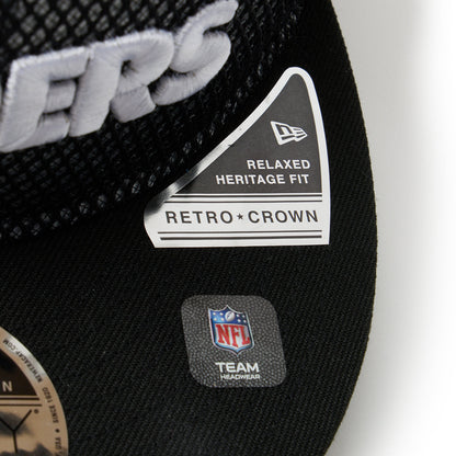 NEW ERA NFL LAS VEGAS RAIDERS DOUBLE MESH RETRO CROWN 9FIFTY POWERED BY GORO NAKATSUGAWA (MIN-NANO) ニューエラ NFL ラスベガス レイダース ダブル メッシュ レトロ クラウン 9フィフティー 14880370【メンズ メッシュ 26SS】
