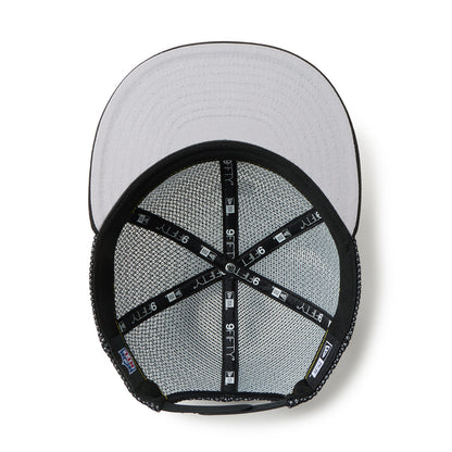 NEW ERA NFL LAS VEGAS RAIDERS DOUBLE MESH RETRO CROWN 9FIFTY POWERED BY GORO NAKATSUGAWA (MIN-NANO) ニューエラ NFL ラスベガス レイダース ダブル メッシュ レトロ クラウン 9フィフティー 14880370【メンズ メッシュ 26SS】