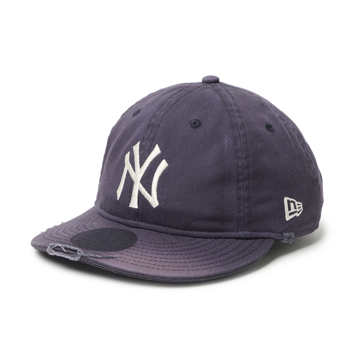 NEW ERA NEW YORK YANKEES DAMEGE PACKABLE VISOR 9THIRTY POWERED BY GORO NAKATSUGAWA (MIN-NANO) ニューエラ ニューヨーク ヤンキース ダメージ パッカブル バイザー 9サーティー 14880394【メンズ ダメージ キャップ 26SS】