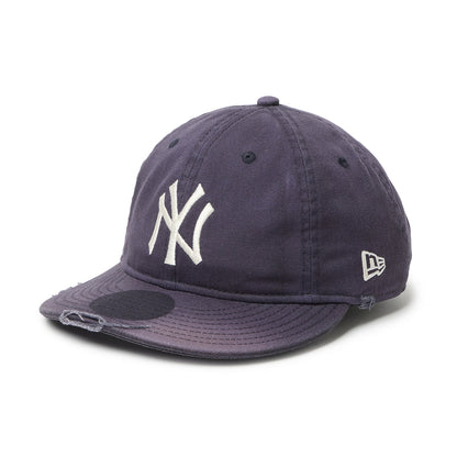 NEW ERA NEW YORK YANKEES DAMEGE PACKABLE VISOR 9THIRTY POWERED BY GORO NAKATSUGAWA (MIN-NANO) ニューエラ ニューヨーク ヤンキース ダメージ パッカブル バイザー 9サーティー 14880394【メンズ ダメージ キャップ 26SS】