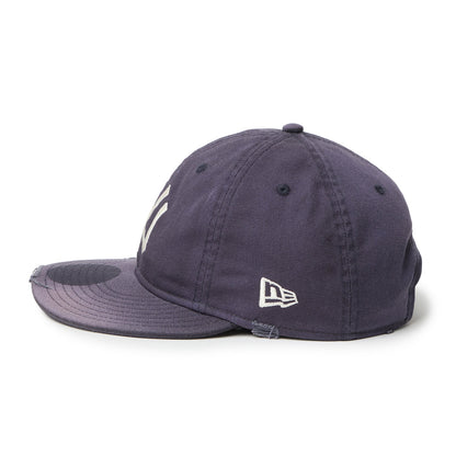 NEW ERA NEW YORK YANKEES DAMEGE PACKABLE VISOR 9THIRTY POWERED BY GORO NAKATSUGAWA (MIN-NANO) ニューエラ ニューヨーク ヤンキース ダメージ パッカブル バイザー 9サーティー 14880394【メンズ ダメージ キャップ 26SS】