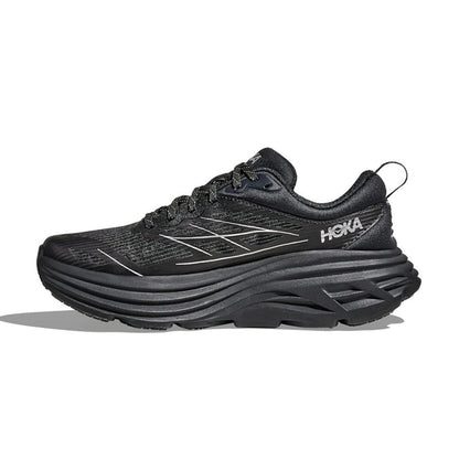 HOKA STEALTH/TECH BONDI 8 CAGED ホカ ステルス/テック ボンダイ 8 ケージド 1155391-BKSV【メンズ 軽量 弾力性 ランニング 26SS】
