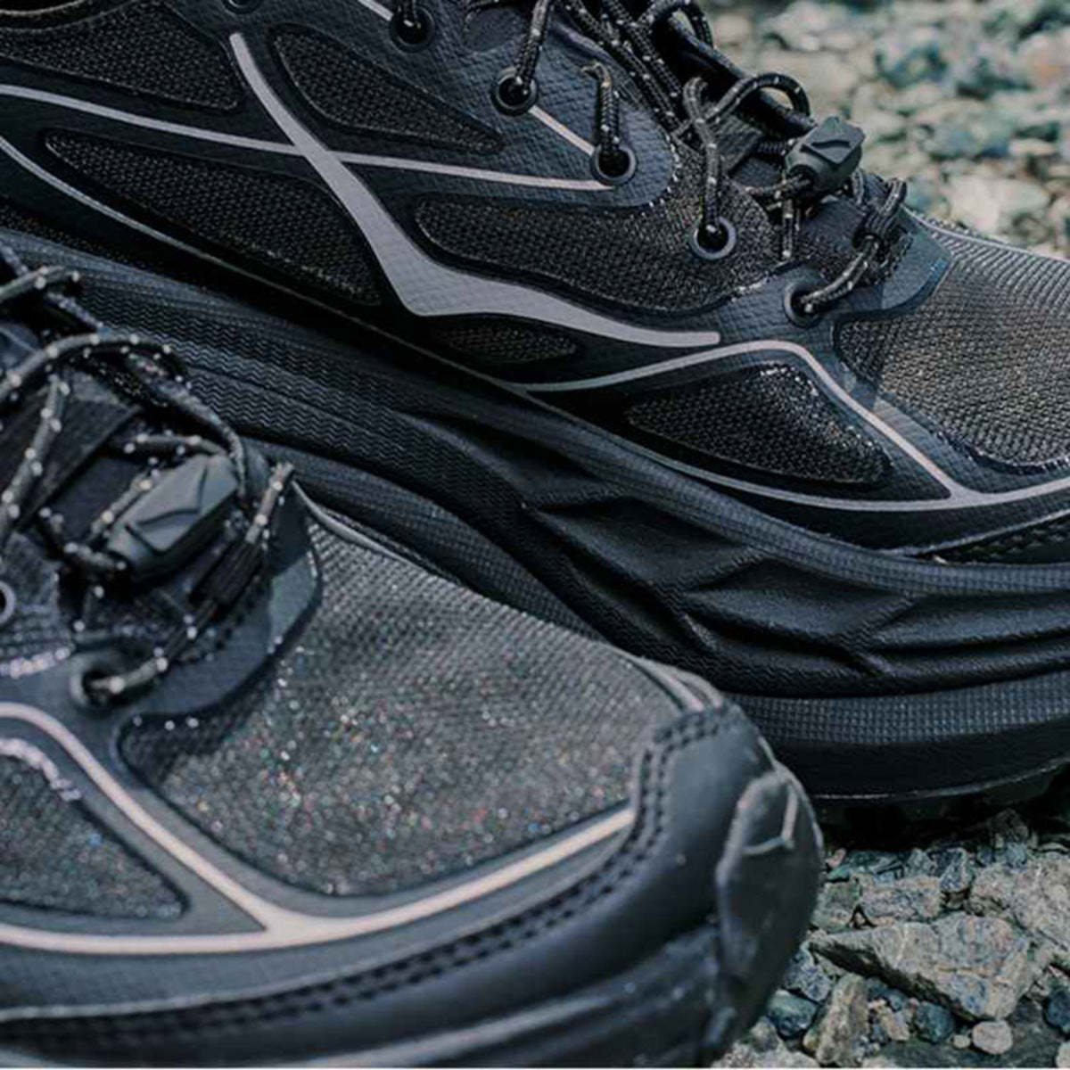 HOKA STINSON ONE7 ホカ スティンソン One7 1168931-BKSV【メンズ ライフスタイル トレイル 軽量 26SS】