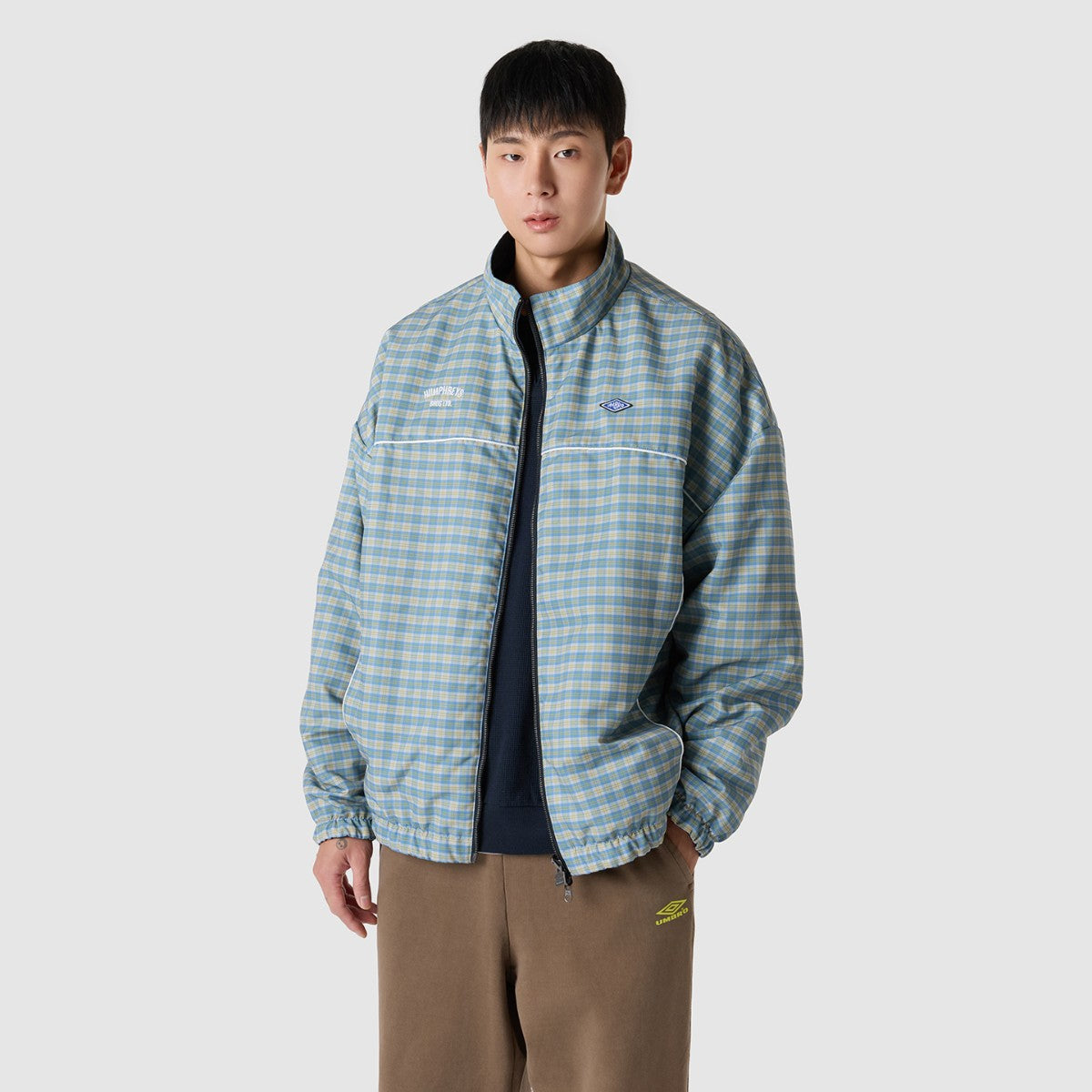 UMBRO [KOREA COLLECTION] PADDING JACKET アンブロ パディング ジャケット UU5FJK72MR【メンズ リバーシブルジャケット 軽量 防寒 25FW】