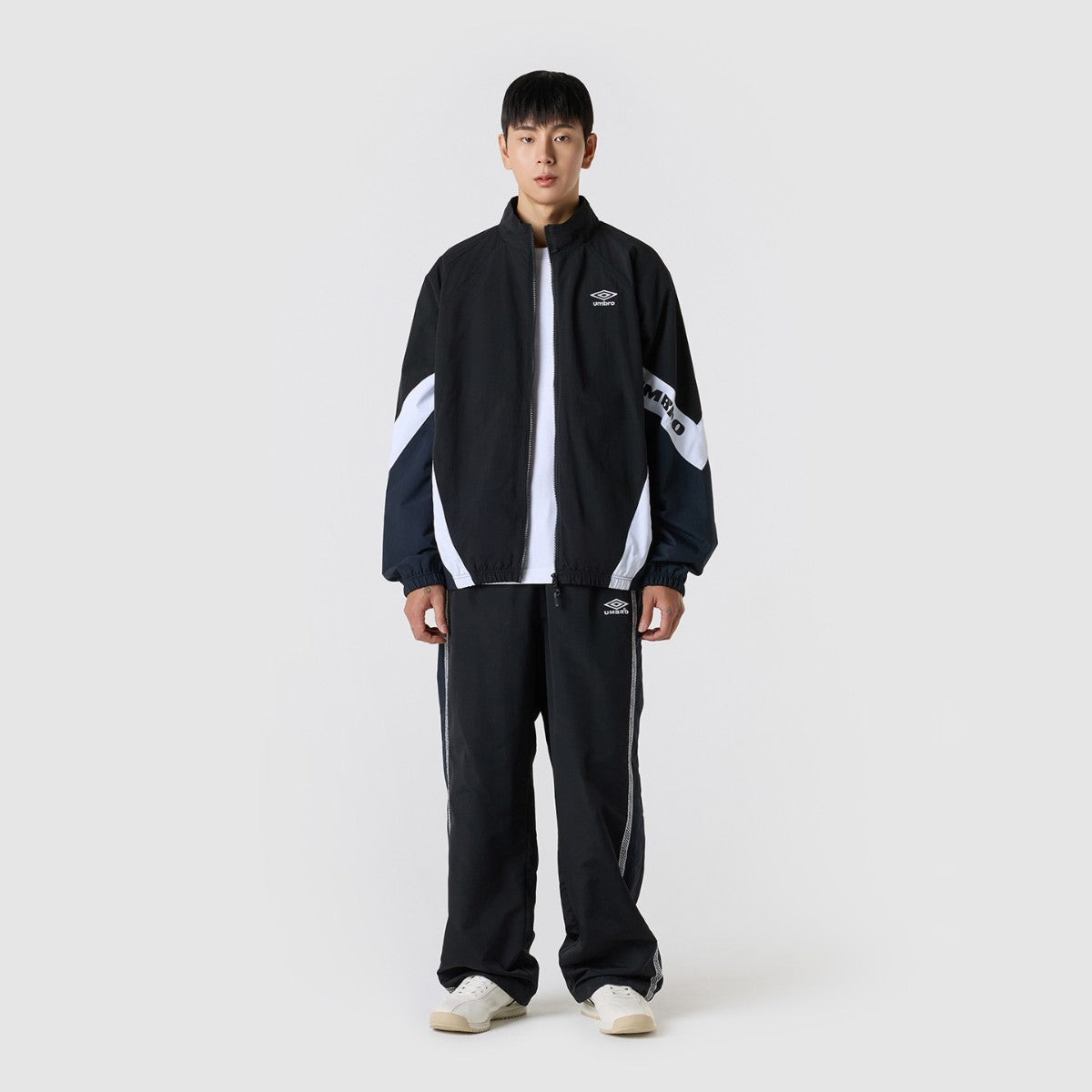 UMBRO [KOREA COLLECTION] HBL OG SET-UP PANTS アンブロ HBL OG セットアップ パンツ UU5FPZ30MR【メンズ トラックパンツ ワイドパンツ セットアップ可 25FW】