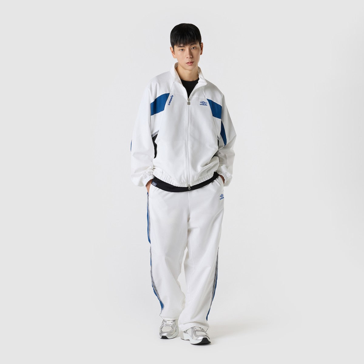 UMBRO [KOREA COLLECTION] HBL OG SET-UP PANTS アンブロ HBL OG セットアップ パンツ UU5FPZ30MR【メンズ トラックパンツ ワイドパンツ セットアップ可 25FW】