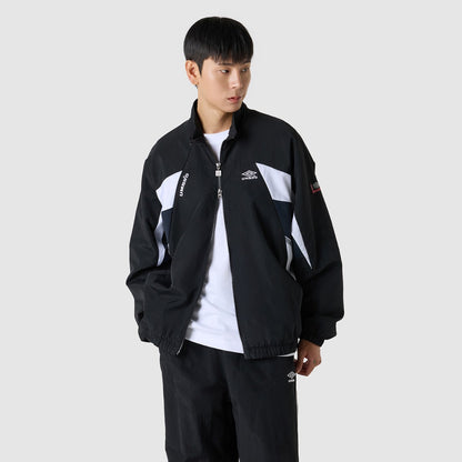 UMBRO [KOREA COLLECTION] STAND-NECK JACKET アンブロ スタンドネック ジャケット UU5FWB30MR【メンズ トラックジャケット スタンドネック セットアップ可 25FW】