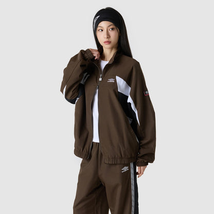 UMBRO [KOREA COLLECTION] STAND-NECK JACKET アンブロ スタンドネック ジャケット UU5FWB30MR【メンズ トラックジャケット スタンドネック セットアップ可 25FW】