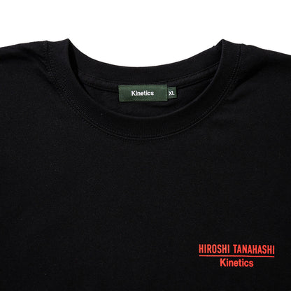 HIROSHI TANAHASHI TANAHASHI S/S T-SHIRTS by Kinetics 棚橋弘至 棚橋弘至 ショートスリーブ Tシャツ by キネティクス KASPHT01【メンズ Tシャツ 半袖 コラボ 受注生産 26SS】