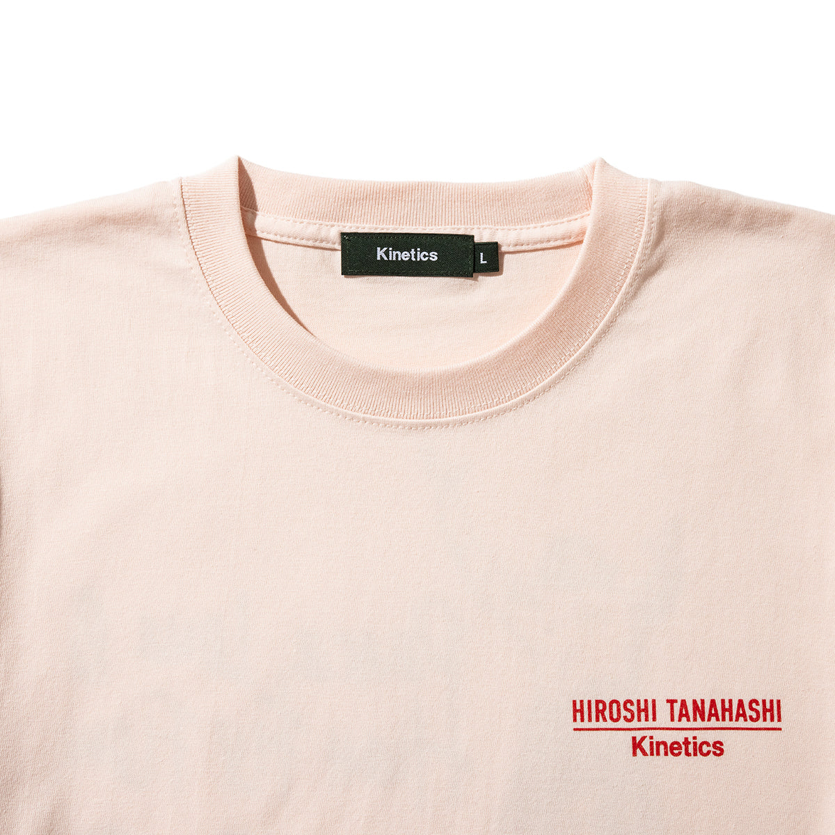 HIROSHI TANAHASHI TANAHASHI S/S T-SHIRTS by Kinetics 棚橋弘至 棚橋弘至 ショートスリーブ Tシャツ by キネティクス KASPHT01【メンズ Tシャツ 半袖 コラボ 受注生産 26SS】