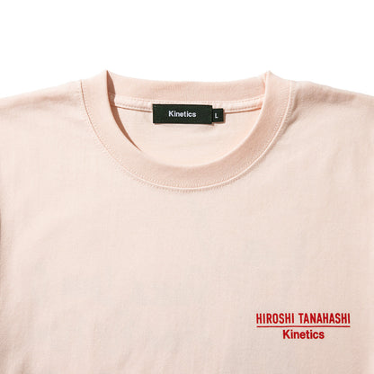 HIROSHI TANAHASHI TANAHASHI S/S T-SHIRTS by Kinetics 棚橋弘至 棚橋弘至 ショートスリーブ Tシャツ by キネティクス KASPHT01【メンズ Tシャツ 半袖 コラボ 受注生産 26SS】