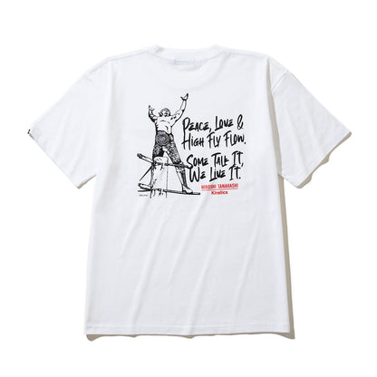 HIROSHI TANAHASHI TANAHASHI S/S T-SHIRTS by Kinetics 棚橋弘至 棚橋弘至 ショートスリーブ Tシャツ by キネティクス KASPHT01【メンズ Tシャツ 半袖 コラボ 受注生産 26SS】