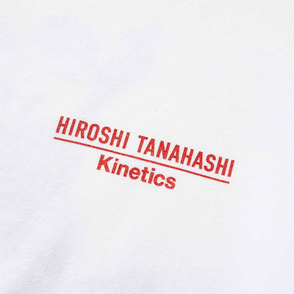 HIROSHI TANAHASHI TANAHASHI S/S T-SHIRTS by Kinetics 棚橋弘至 棚橋弘至 ショートスリーブ Tシャツ by キネティクス KASPHT01【メンズ Tシャツ 半袖 コラボ 受注生産 26SS】