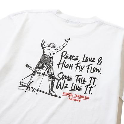 HIROSHI TANAHASHI TANAHASHI S/S T-SHIRTS by Kinetics 棚橋弘至 棚橋弘至 ショートスリーブ Tシャツ by キネティクス KASPHT01【メンズ Tシャツ 半袖 コラボ 受注生産 26SS】