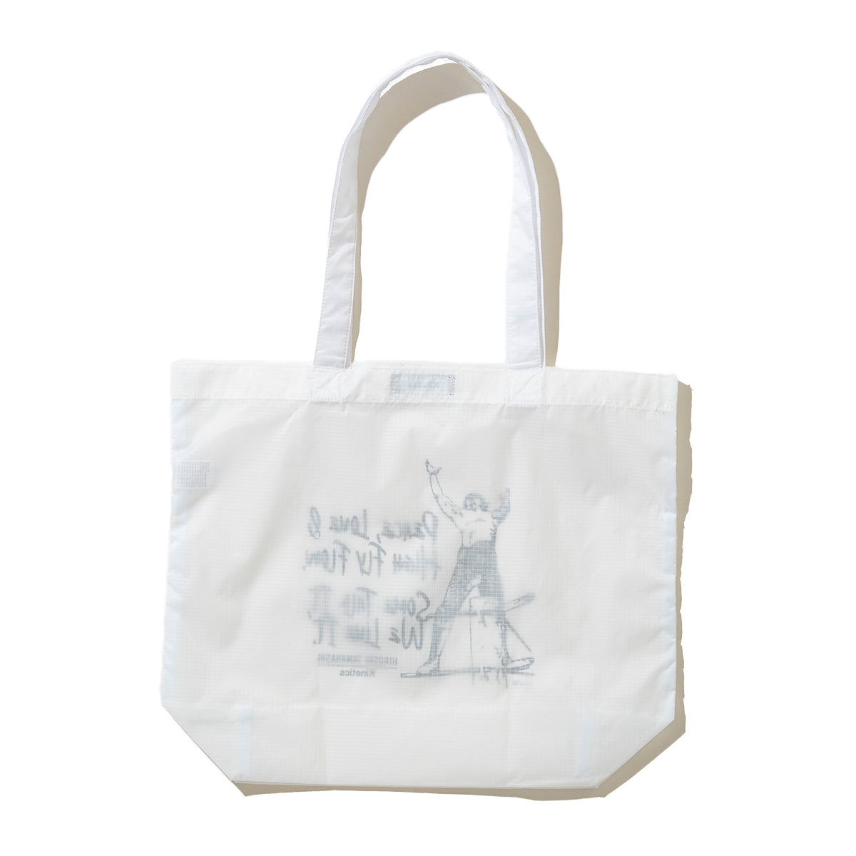 HIROSHI TANAHASHI TANAHASHI NYLON TOTE BAG by Kinetics 棚橋弘至 棚橋弘至 ナイロン トートバッグ by キネティクス KASPHT02【メンズ トートバッグ 鞄 コラボ 受注生産 26SS】