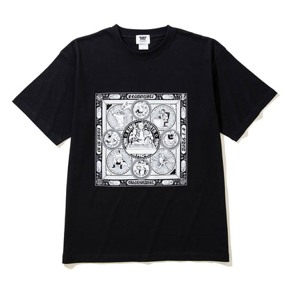 HIROSHI TANAHASHI TANAHASHI S/S T-SHIRTS (RUTSUBO x YU SUDA) 棚橋弘至 棚橋弘至 ショートスリーブ Tシャツ R-TANAHASHI-TS【メンズ Tシャツ コラボ 受注生産 26SS】