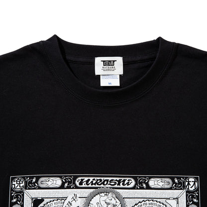 HIROSHI TANAHASHI TANAHASHI S/S T-SHIRTS (RUTSUBO x YU SUDA) 棚橋弘至 棚橋弘至 ショートスリーブ Tシャツ R-TANAHASHI-TS【メンズ Tシャツ コラボ 受注生産 26SS】