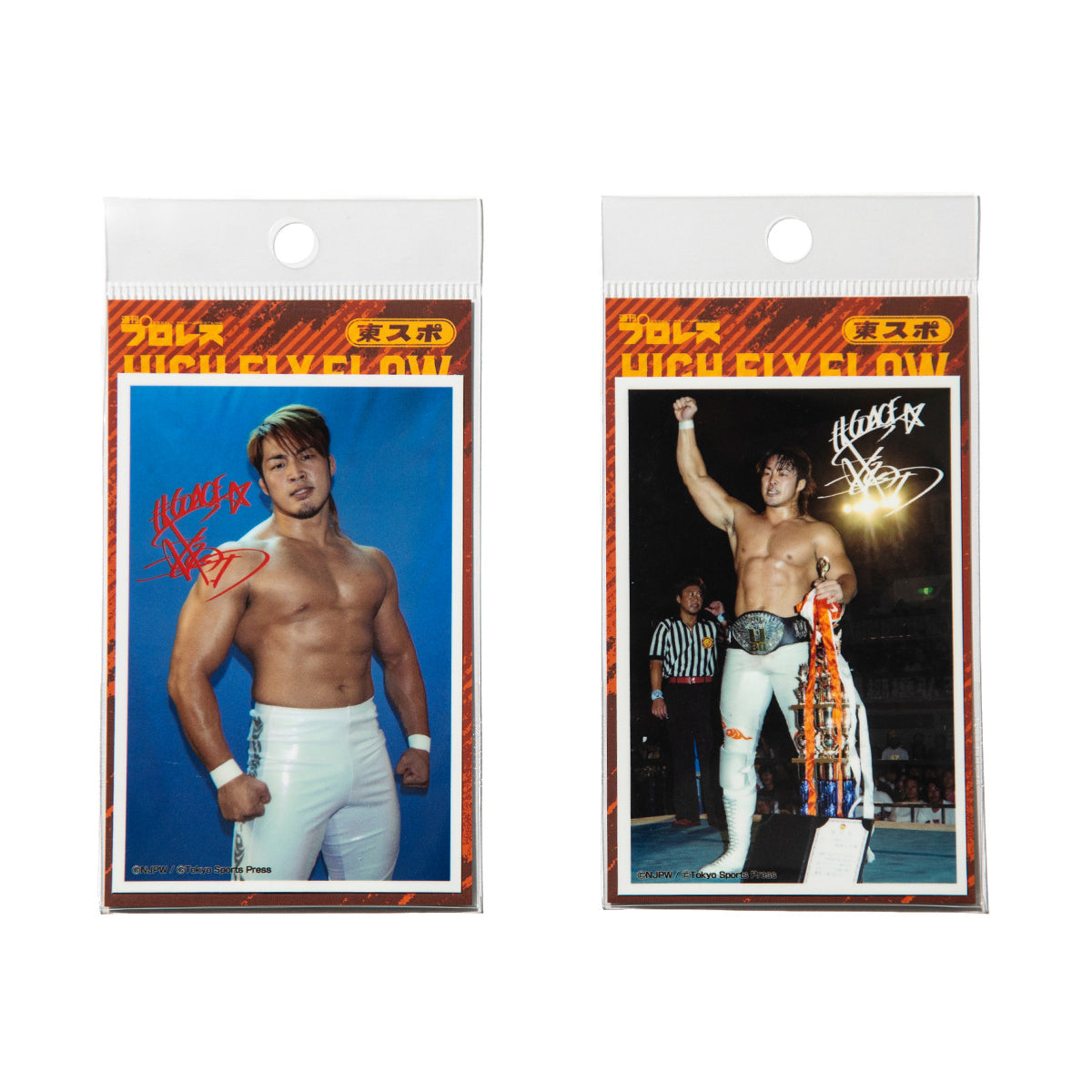 HIROSHI TANAHASHI 棚橋弘至×東スポ ステッカーセット T-T-S-SET