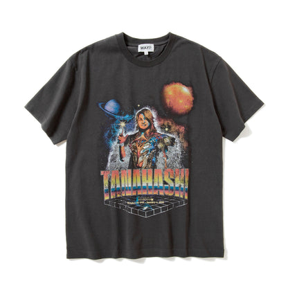 HIROSHI TANAHASHI HIROSHI TANAHASHI Tee by WAYP MUSIC 棚橋弘至 棚橋弘至 Tシャツ by ウェイプ ミュージック w-10052【メンズ Tシャツ 半袖 コラボ 受注生産 26SS】