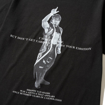 HIROSHI TANAHASHI DEVILOCK 棚橋弘至 T-SHIRT 棚橋弘至 デビロック 棚橋弘至 Tシャツ DVLCKTH01【メンズ Tシャツ 半袖 コラボ 受注生産 26SS】