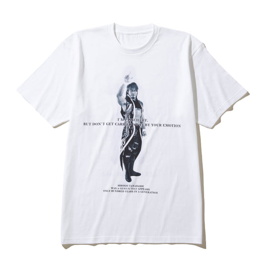 HIROSHI TANAHASHI DEVILOCK 棚橋弘至 T-SHIRT 棚橋弘至 デビロック 棚橋弘至 Tシャツ DVLCKTH01【メンズ Tシャツ 半袖 コラボ 受注生産 26SS】