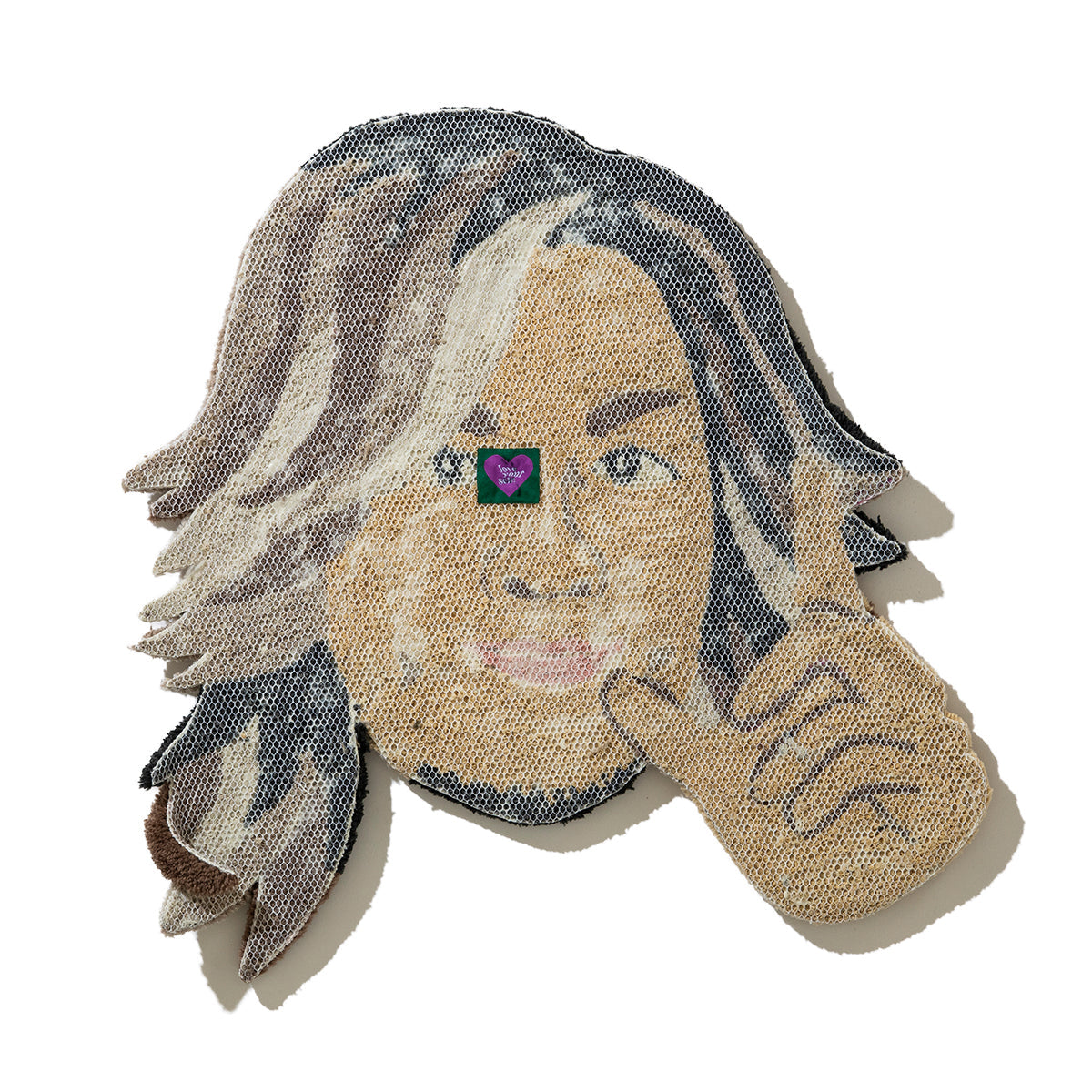 HIROSHI TANAHASHI タフティングラグ (顔) 棚橋弘至 タフティングラグ (顔) PA11【メンズ ハンドメイド ラグ コラボ 受注生産 26SS】