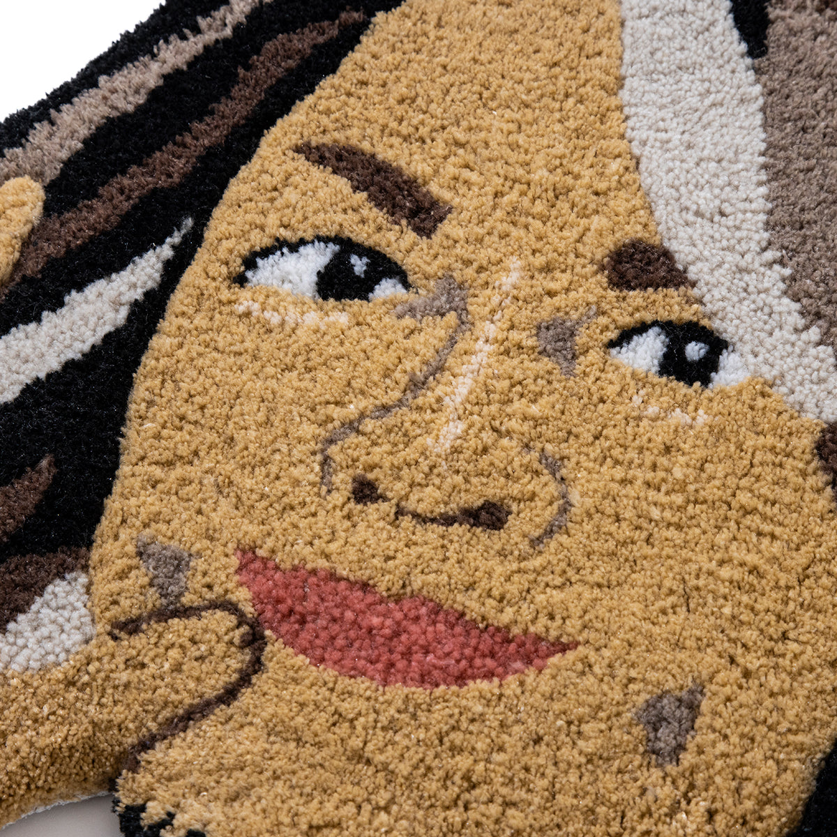 HIROSHI TANAHASHI タフティングラグ (顔) 棚橋弘至 タフティングラグ (顔) PA11【メンズ ハンドメイド ラグ コラボ 受注生産 26SS】