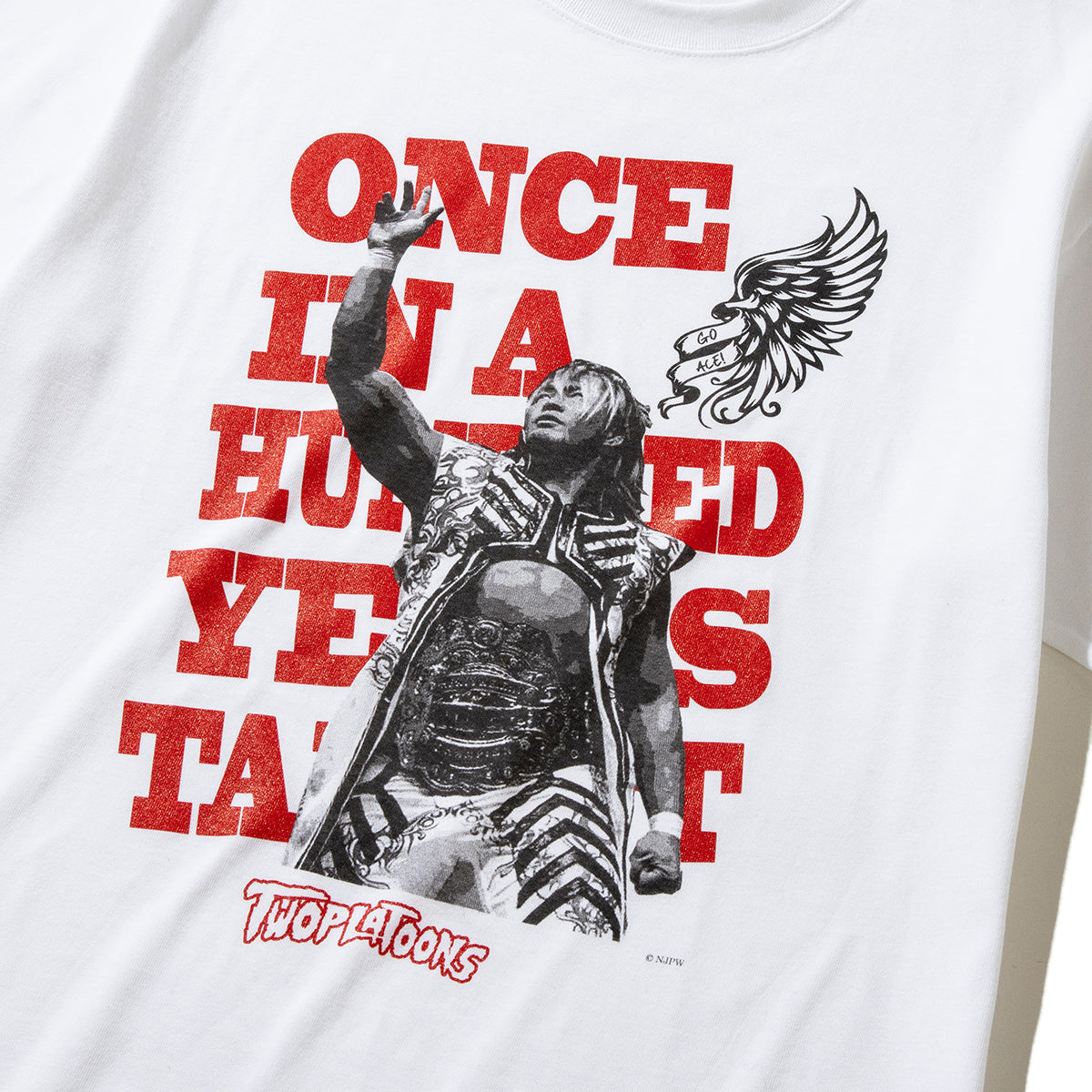 HIROSHI TANAHASHI TWOPLATOONS 棚橋弘至 コラボレーションTee TPT2501