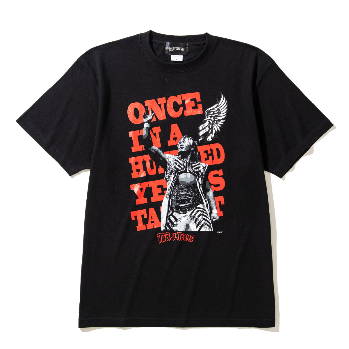 HIROSHI TANAHASHI TWOPLATOONS 棚橋弘至 コラボレーションTee 棚橋弘至 TWOPLATOONS 棚橋弘至 コラボレーションTee TPT2502【メンズ Tシャツ 半袖 コラボ 受注生産 26SS】