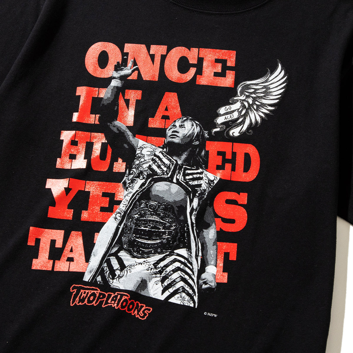 HIROSHI TANAHASHI TWOPLATOONS 棚橋弘至 コラボレーションTee TPT2502