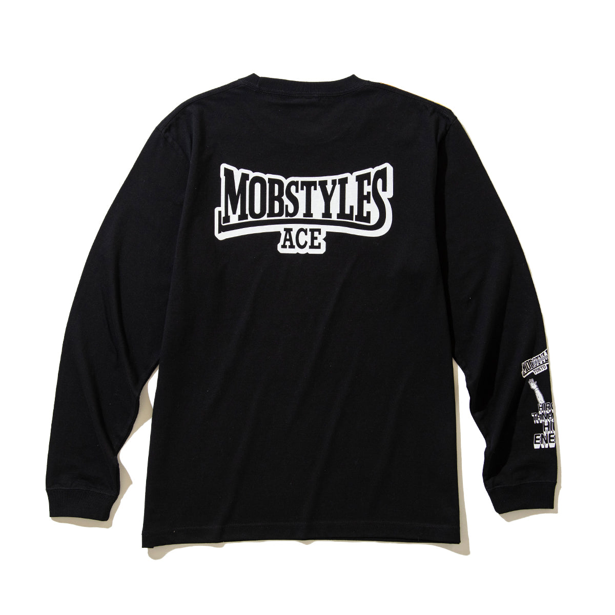 HIROSHI TANAHASHI TANAHASHI x MOB L/S Tee 棚橋弘至 棚橋弘至 x MOB ロングスリーブTシャツ MOBTN02【メンズ Tシャツ 長袖 コラボ 受注生産 26SS】