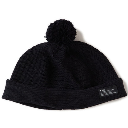 FAT FOBBLE エフエイティー フォブル F32610-CP02【メンズ ニットキャップ コットンニット 手編み 厚手 防寒 カジュアル 26SS】