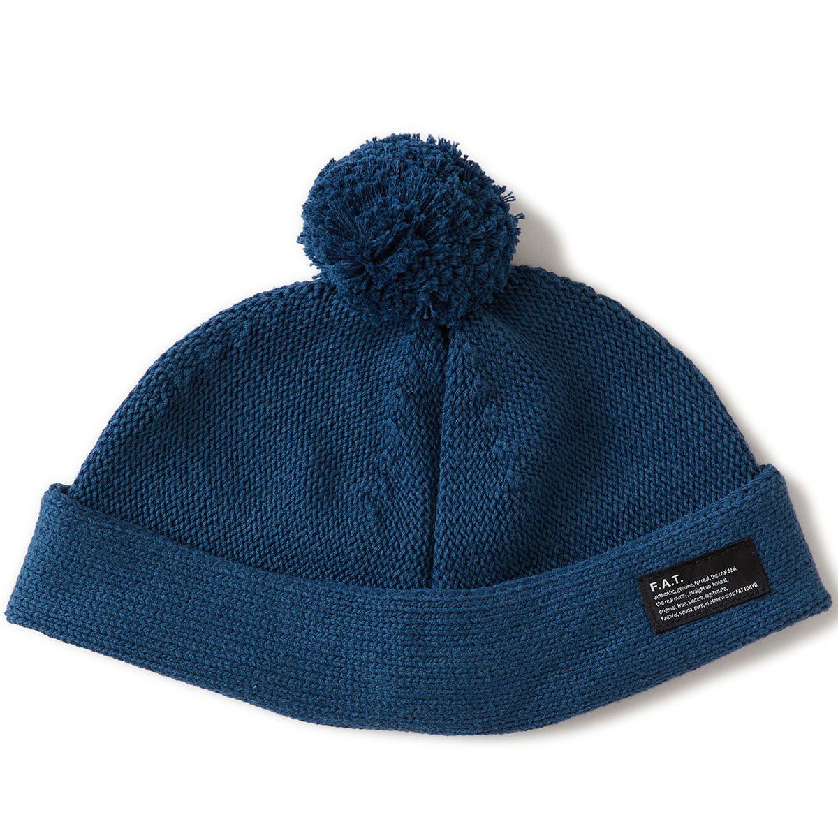 FAT FOBBLE エフエイティー フォブル F32610-CP02【メンズ ニットキャップ コットンニット 手編み 厚手 防寒 カジュアル 26SS】