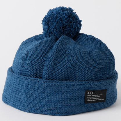 FAT FOBBLE エフエイティー フォブル F32610-CP02【メンズ ニットキャップ コットンニット 手編み 厚手 防寒 カジュアル 26SS】
