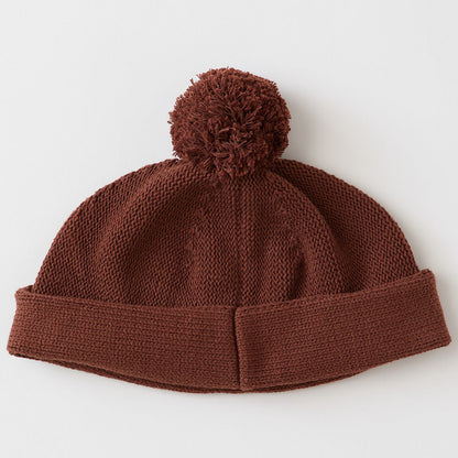 FAT FOBBLE エフエイティー フォブル F32610-CP02【メンズ ニットキャップ コットンニット 手編み 厚手 防寒 カジュアル 26SS】