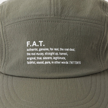 FAT LEMOS エフエイティー レモス F32610-CP05【メンズ キャップ ナイロン素材 ストレッチ素材 ベーシックデザイン 軽量 26SS】