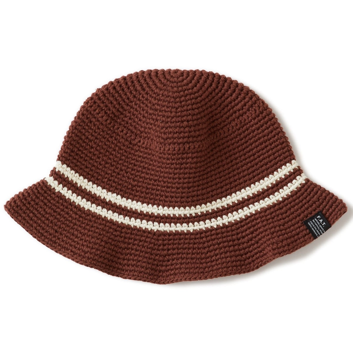 FAT WATSON エフエイティー ワトソン F32610-CP12【メンズ クロシェハット 綿素材 ハンドメイド 26SS】