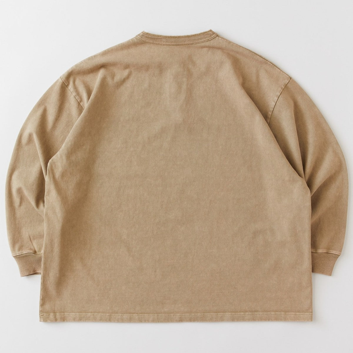 FAT FACIDENRY エフエイティー ファシデンリー F32610-CT06【メンズ ヘンリーネックカットソー ビッグシルエット トップス 26SS】