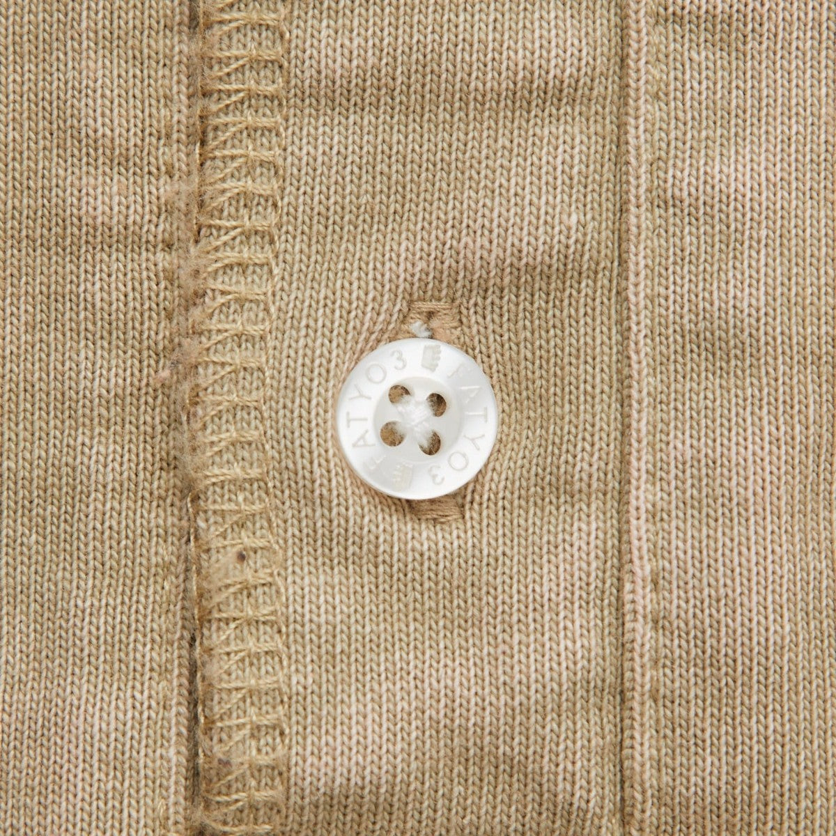 FAT FACIDENRY エフエイティー ファシデンリー F32610-CT06【メンズ ヘンリーネックカットソー ビッグシルエット トップス 26SS】