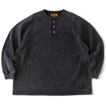 FAT FACIDENRY エフエイティー ファシデンリー F32610-CT06【メンズ ヘンリーネックカットソー ビッグシルエット トップス 26SS】