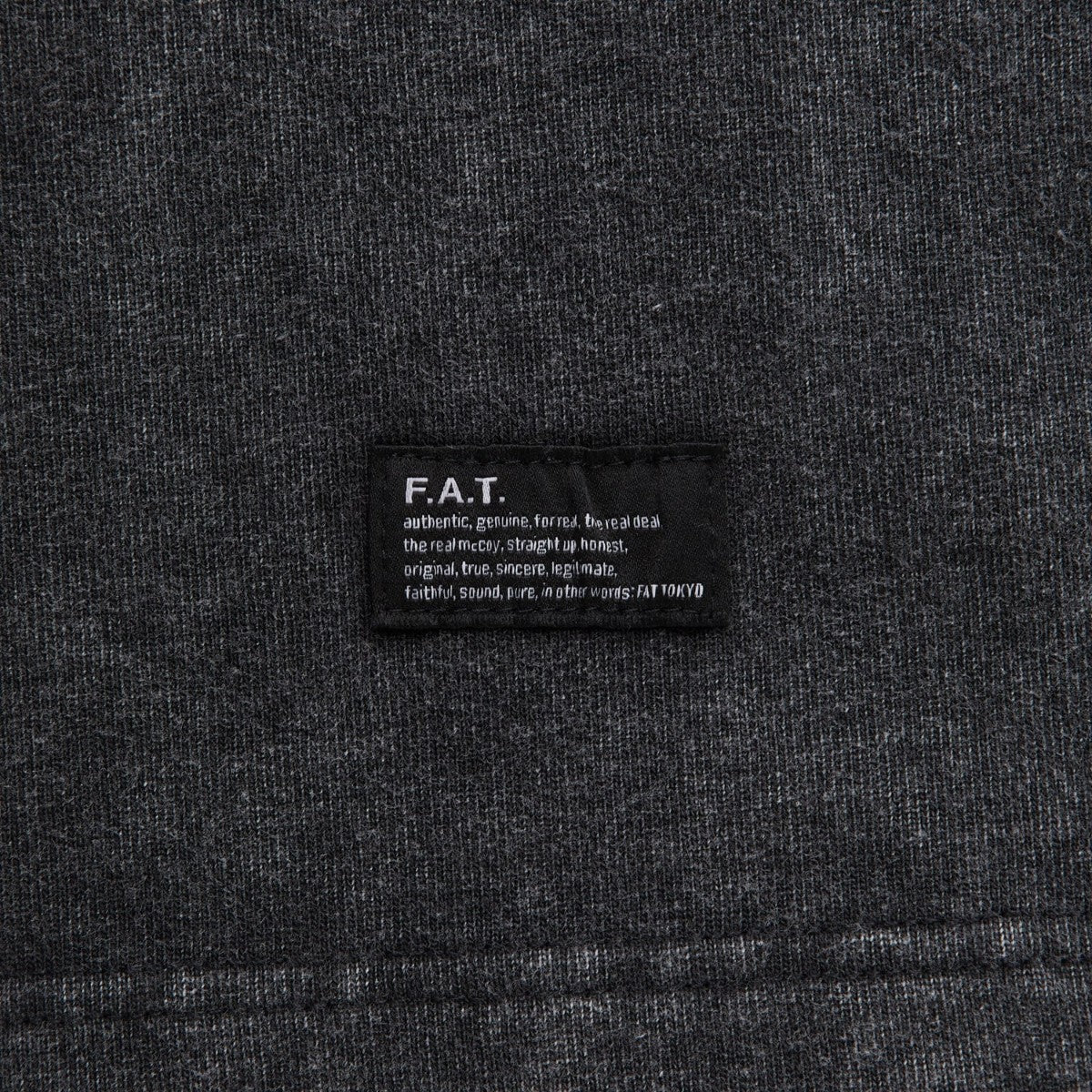 FAT FACIDENRY エフエイティー ファシデンリー F32610-CT06【メンズ ヘンリーネックカットソー ビッグシルエット トップス 26SS】