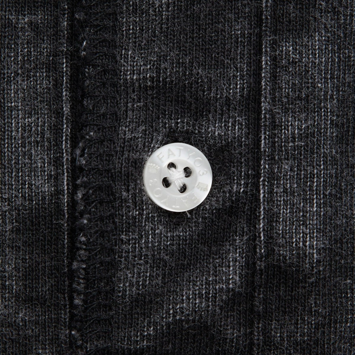 FAT FACIDENRY エフエイティー ファシデンリー F32610-CT06【メンズ ヘンリーネックカットソー ビッグシルエット トップス 26SS】