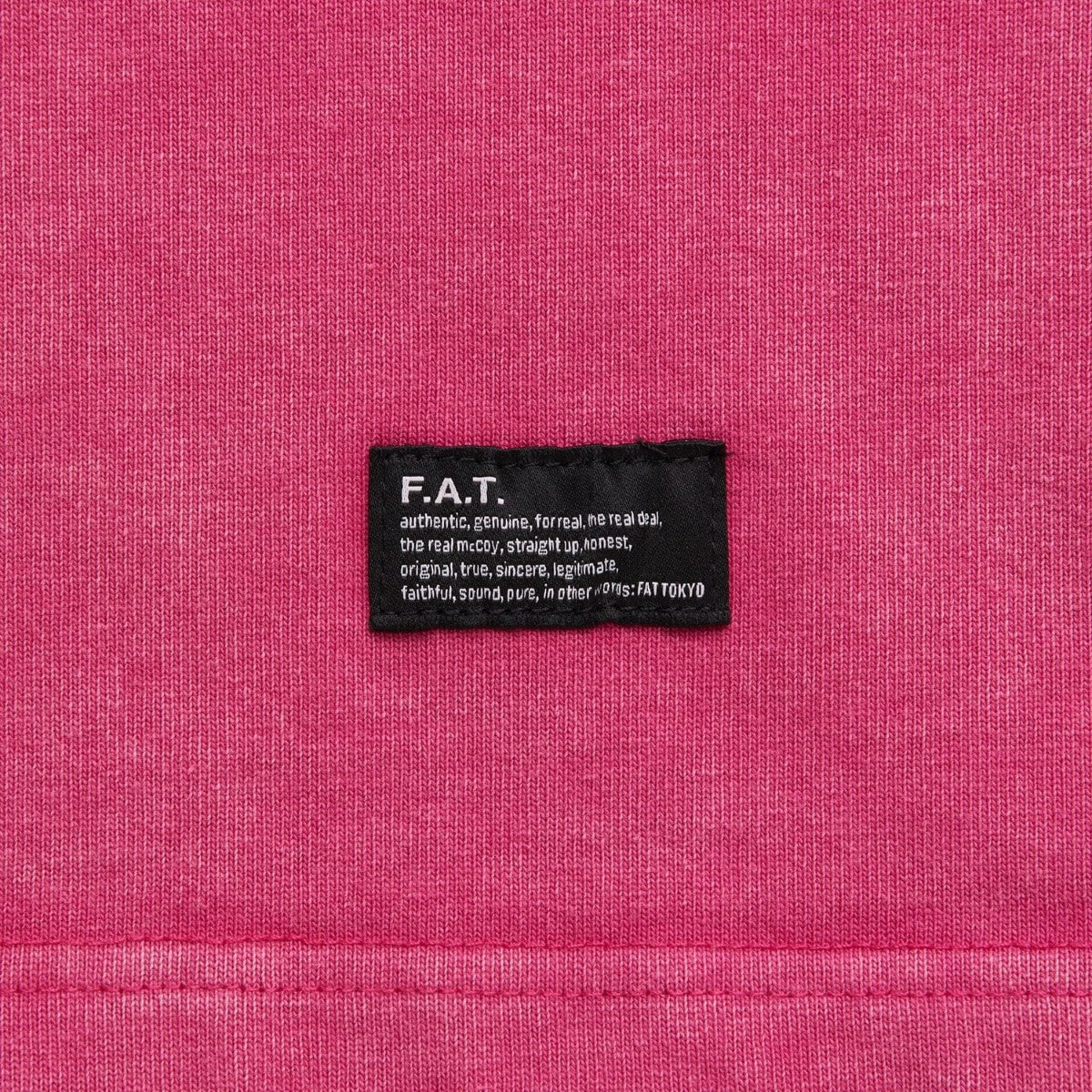 FAT FACIDENRY エフエイティー ファシデンリー F32610-CT06【メンズ ヘンリーネックカットソー ビッグシルエット トップス 26SS】