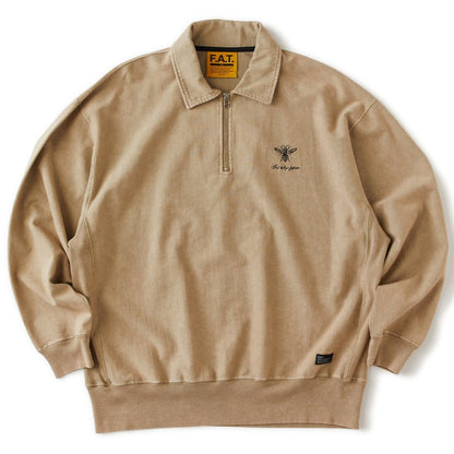 FAT FACIDUP エフエイティー ファシダップ F32610-CT07【メンズ ハーフジップカットソー ビッグシルエット 26SS】