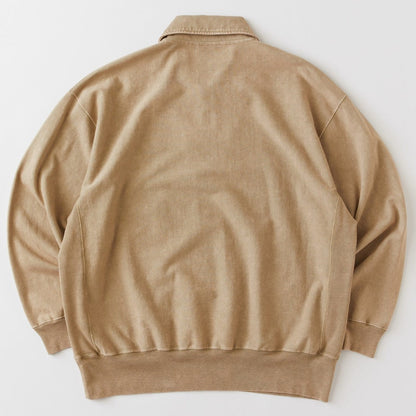 FAT FACIDUP エフエイティー ファシダップ F32610-CT07【メンズ ハーフジップカットソー ビッグシルエット 26SS】