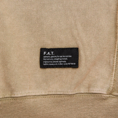 FAT FACIDUP エフエイティー ファシダップ F32610-CT07【メンズ ハーフジップカットソー ビッグシルエット 26SS】