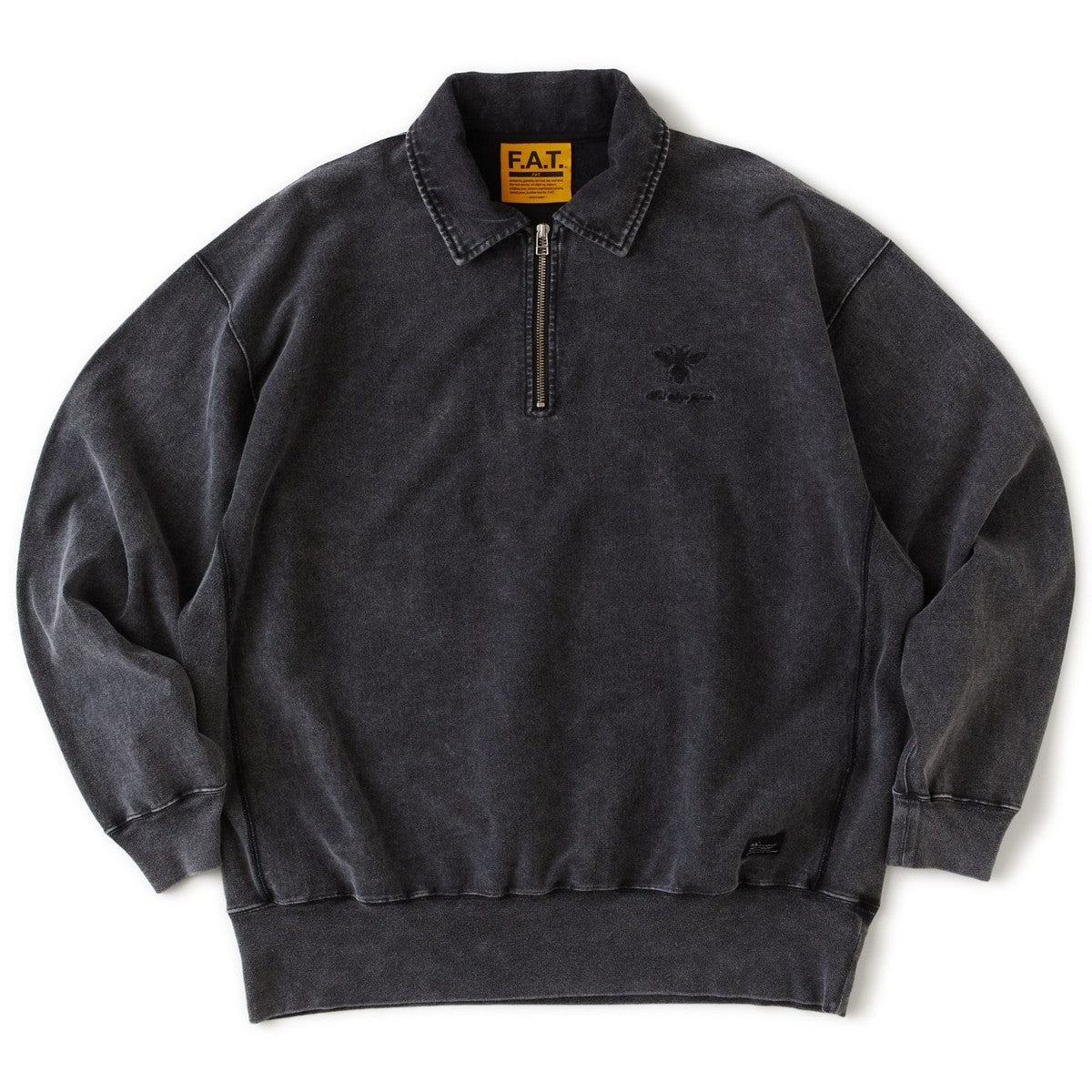 FAT FACIDUP エフエイティー ファシダップ F32610-CT07【メンズ ハーフジップカットソー ビッグシルエット 26SS】