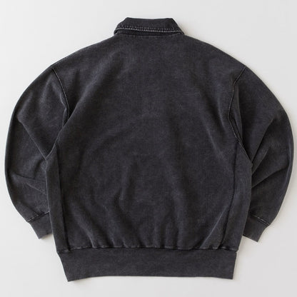 FAT FACIDUP エフエイティー ファシダップ F32610-CT07【メンズ ハーフジップカットソー ビッグシルエット 26SS】