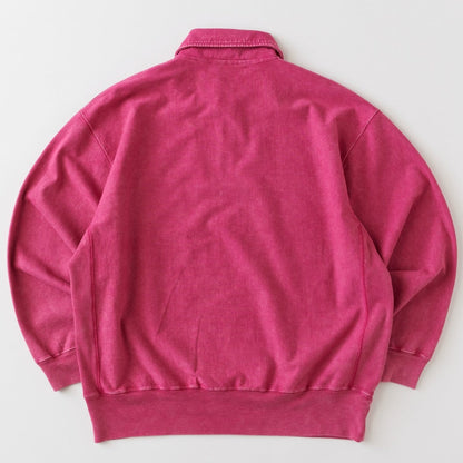 FAT FACIDUP エフエイティー ファシダップ F32610-CT07【メンズ ハーフジップカットソー ビッグシルエット 26SS】