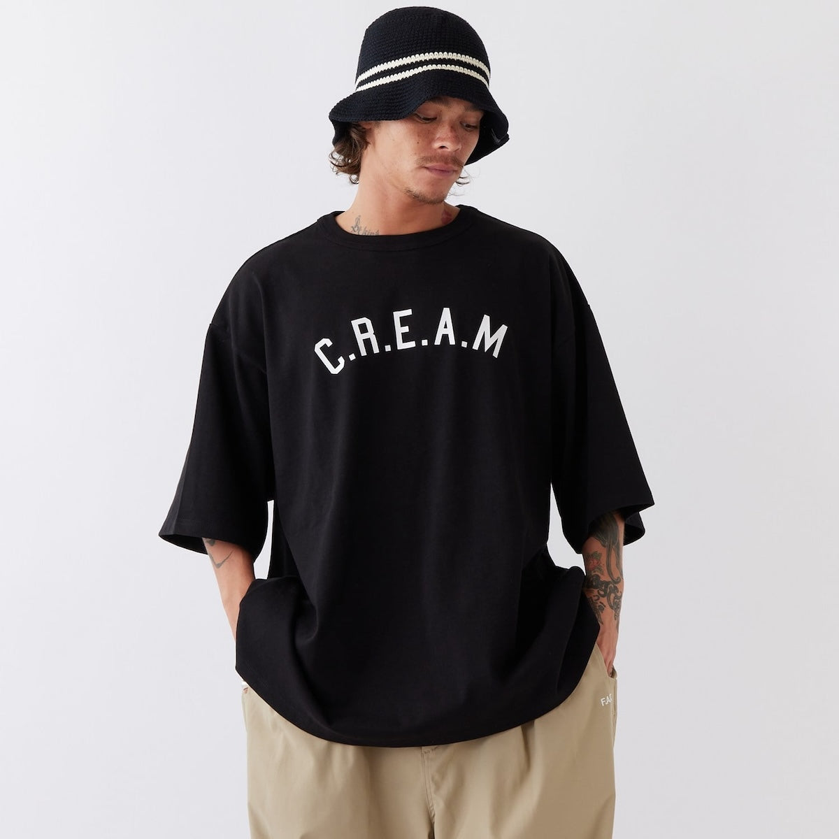 FAT CREAM エフエイティー クリーム F32610-CT13【メンズ 綿素材 半袖 13oz生地 26SS】